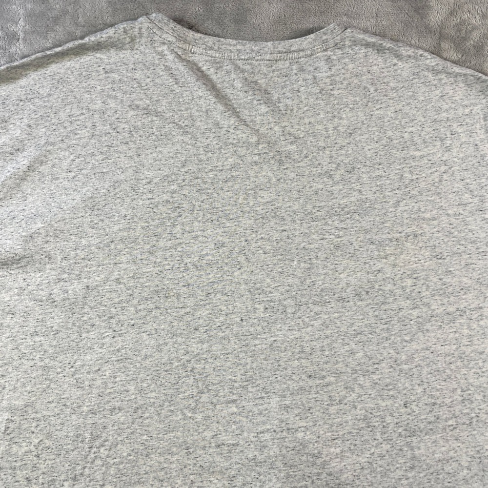 Polo Ralph Lauren T Shirt Mens 2LT Tall Gray Heather V Neck Preppy Casual - Picture 8 of 11